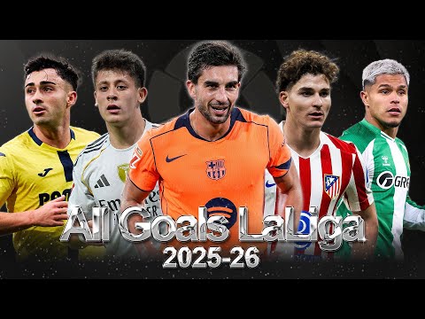 EVERY Goals LaLiga So Far (2025/2026)