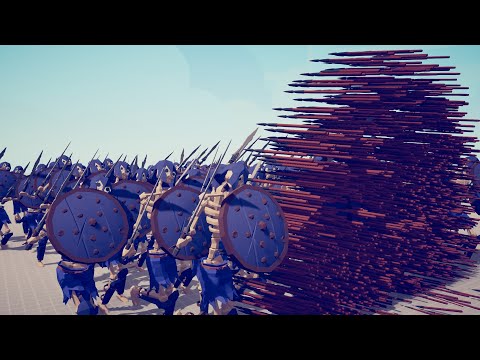 ALL SHIELD UNITS 100x vs BALLISTA GOD Totally Accurate Battle Simulator TABS