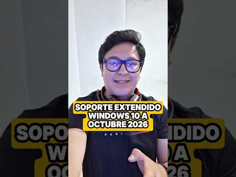 Cómo inscribirse al soporte Extendido de Windows 10 hasta octubre de 2026 #pc #Windows10 #soporte