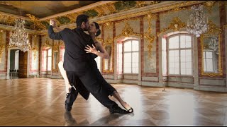 Tango, embellishments, lesson.Calesita. Pablo Nievas and Flor Fraschina
