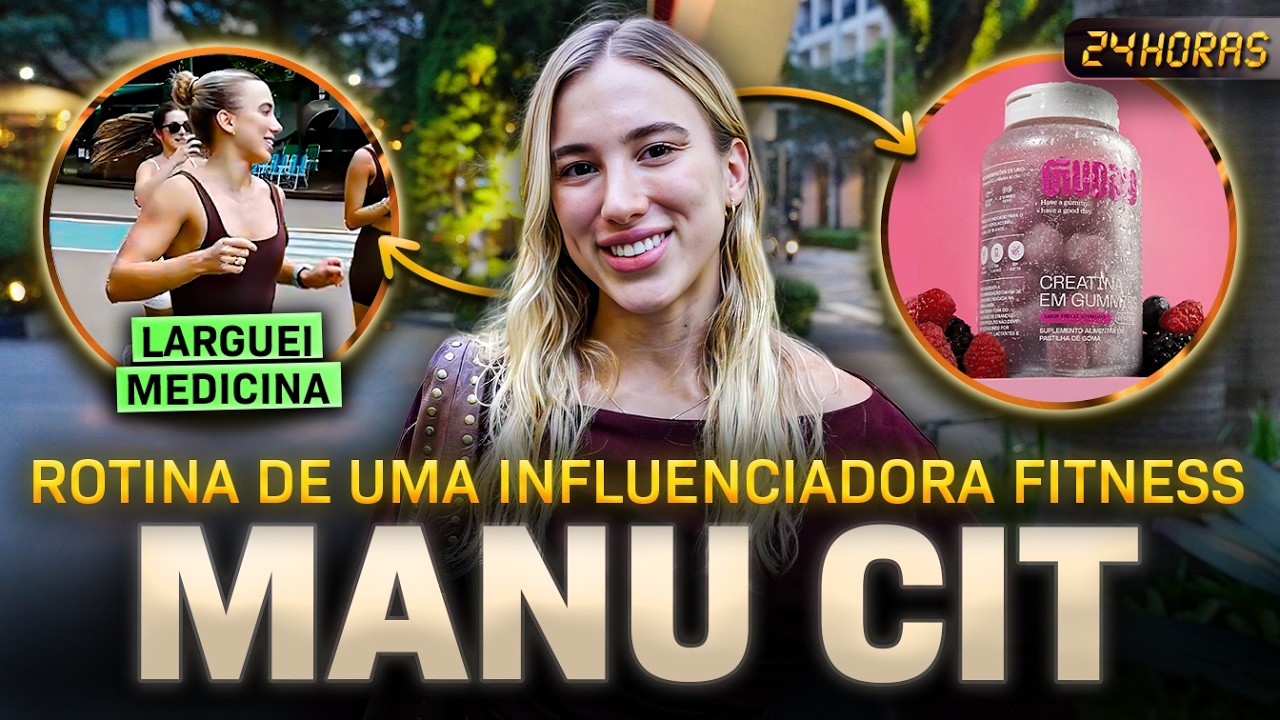 24 HORAS COM MANU CIT | A ROTINA DE UMA EMPRESÁRIA E MILIONÁRIA DE 22 ANOS