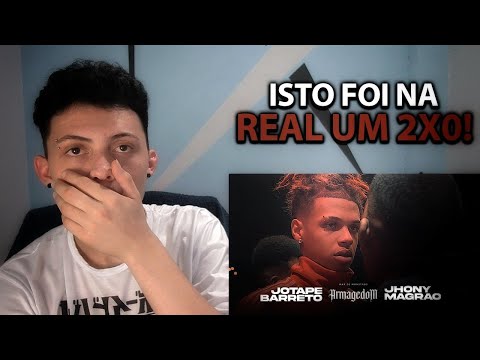 REACT JHONY e MAGRÃO vs JOTAPÊ e BARRETO - ARMAGEDOM - 17/06/2023 - GRUPO A