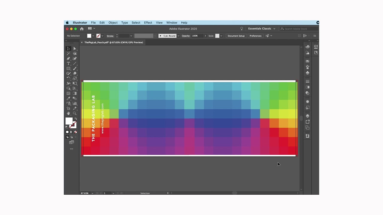 How to make a High Resolution PDF for printing at The Packaging Lab