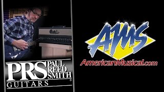 Video thumbnail for PRS Sonzera 50 Performance - PRS Sonzera 50 Amplifier Head by American Musical Supply