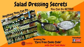 Letting The Dressing Out Of The Bottle