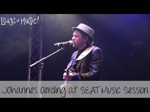 Johannes Oerding at SEAT Music Session