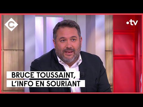 Bruce Toussaint, Céline et Xavier de Pékin express et Luka Faulisi - C à vous - 04/04/2023
