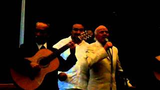 preview picture of video 'Ramon Vargas and his 82 years old teacher Antonio Lopez singing together O sole Mio August 2010'