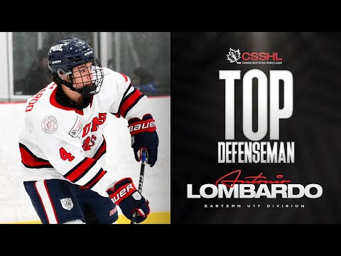 Antonio Lombardo | 2025 CSSHL Eastern U17 Top Defenseman