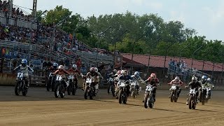preview picture of video '2014 Springfield Mile II - Pro Twins Main Event FULL Race (HD) - AMA Pro Flat Track'