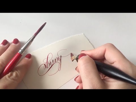 AWESOME COPPERPLATE CALLIGRAPHY COMPILATION