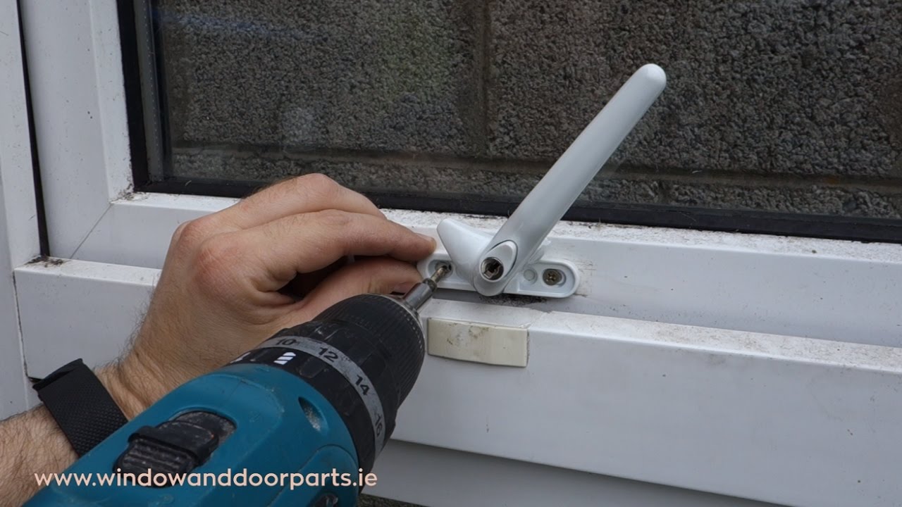 Watch video How to replace a cockspur window handle on a uPVC window Now How to replace a cockspur window handle on a uPVC window