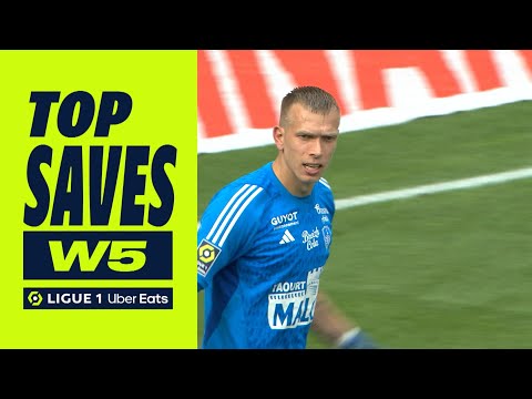 Best goalkeeper saves : Week 5 - Ligue 1 Uber Eats / 2023-2024