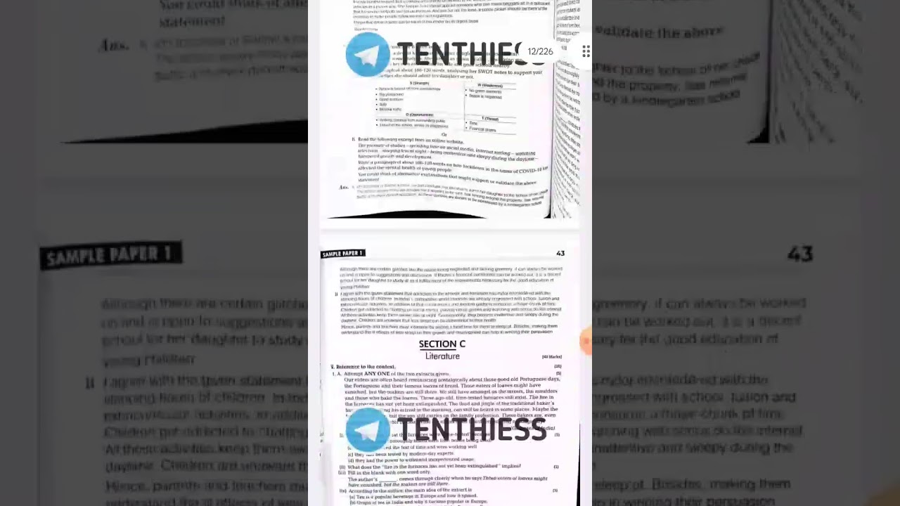 arihant class 10 arihant 15 sample paper book pdf