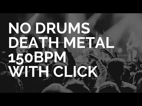 Drumless Death Metal Jam Track with Click