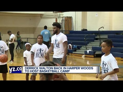 Derrick Walton Jr. hosts basketball camp in Harper Woods