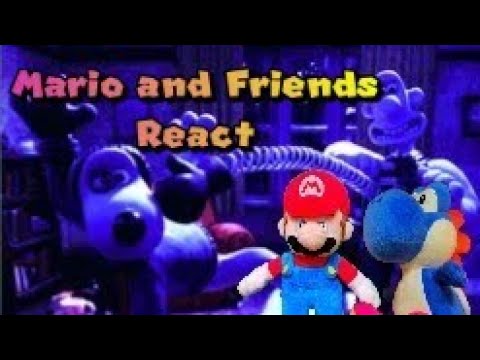 Mario and Friends React to Wallace & Gromit's Cracking Contraptions Shorts - The Bully Proof Vest