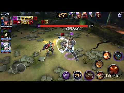 T3 Sharon Rogers vs Cull Obsidian Stage 39 (100 sec clear) - Marvel Future Fight