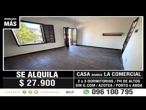 Video de YouTube - Casa Alquiler La Comercial Montevideo iMas.uy C *