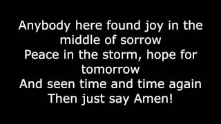 Say Amen-Finding Favour- Piano &amp; lyrics