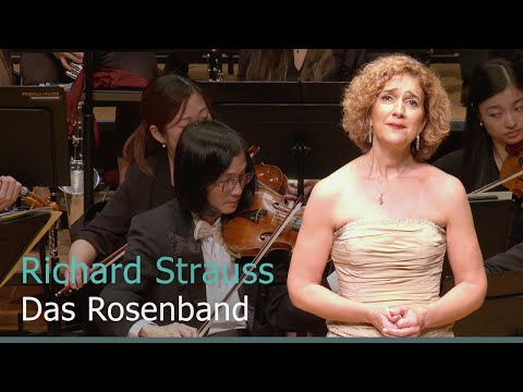Richard Strauss: Das Rosenband | Juliane Banse | Christoph Poppen