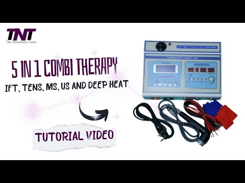 Combination tnt 5in 1combo(ift,tens,ms,us,deep heat), dual c...