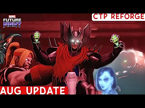 🤨CTP REFORGE |😀 Aug update Cable Stryfe Domino Omega Red | Marvel future fight