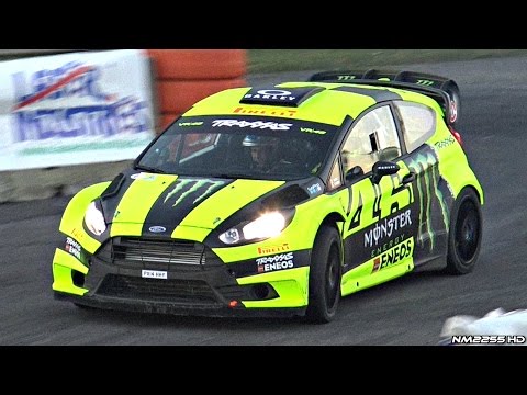 Valentino Rossi @ Monza Rally Show 2016 - Ford Fiesta WRC Test Day!