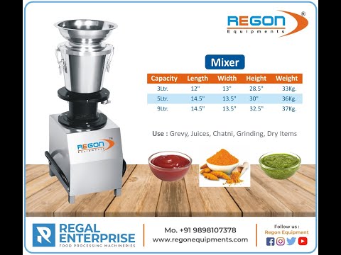 Stainless Steel Mixer Grinder