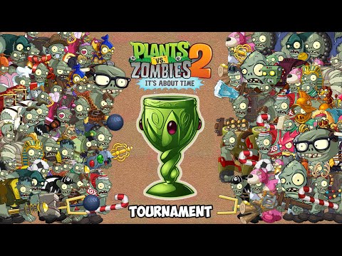 PvZ 2 Gargantuar Battlez – 24 Random Gargantuar Vs 24 Gargantuar – Who will win? Zombie Vs Zombie