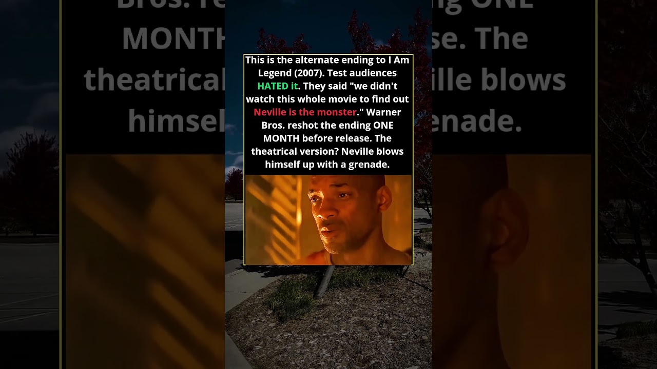 Did You Know I Am Legend Had THIS Secret Ending?