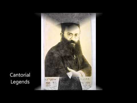 Cantor Yossele Rosenblatt -Leolam Yehey Odom