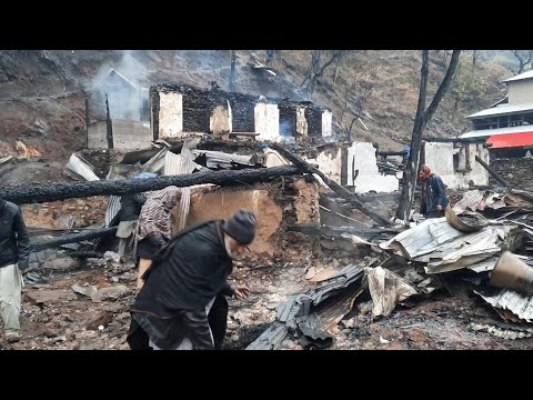 Pakistani village in disputed Kashmir devastated by shelling | AFP