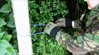 Ian show's how to construct a hide part 1