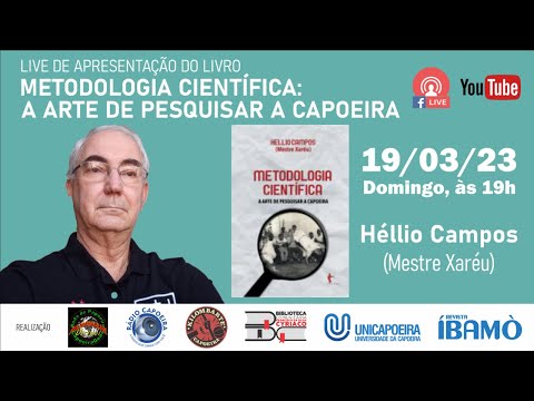 Apresentação do Livro: Metodologia Científica: A Arte de Pesquisar a Capoeira