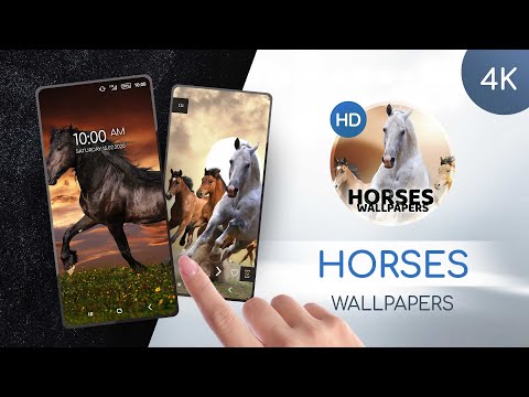 Wallpapers 4K with horses