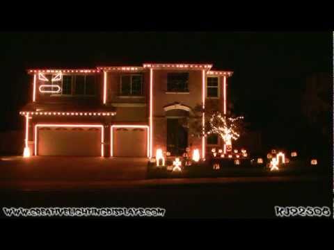 Halloween Light Show 2011 - Kidnap the Sandy Claws
