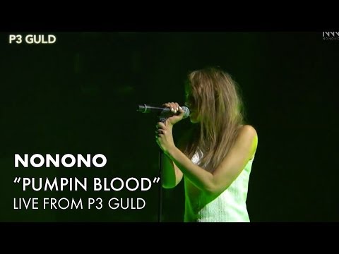 NONONO - Pumpin Blood (Live at P3 Guld Sweden 2014)