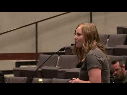 Katie,  speaking about the importance of historic Landmarks