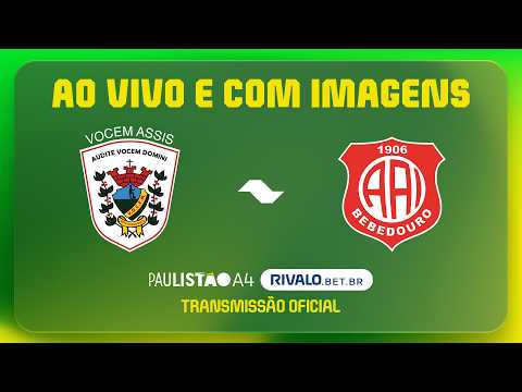 JOGO COMPLETO: VOCEM X INTER BEBEDOURO | RODADA 6 | PAULISTÃO A4 RIVALO 2026