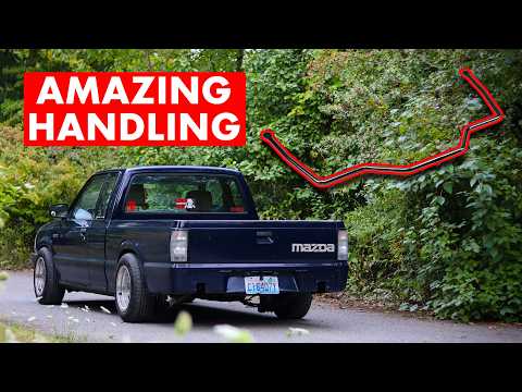 The BEST Handling Upgrade For A Truck | Adding A Rear Sway Bar To My Mazda B2200