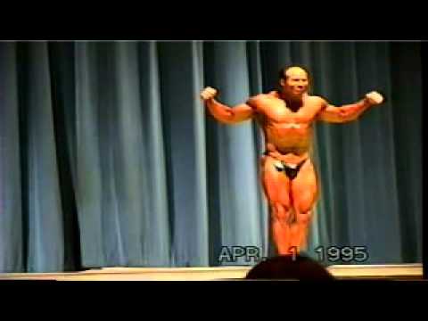 Lester Martin Jr. (RIP) NANBA Natural Bodybuilding, Men's Masters Class 1995, Denver CO