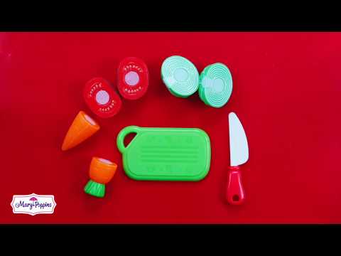 Миниатюра изображения товара Набор игрушечных продуктов Mary Poppins Учимся готовить. Овощи / 453042