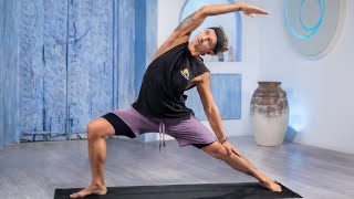 20 Min Full Body Yoga Flow For All Levels | KRAMA YOGA & The Ascension Of The Warrior
