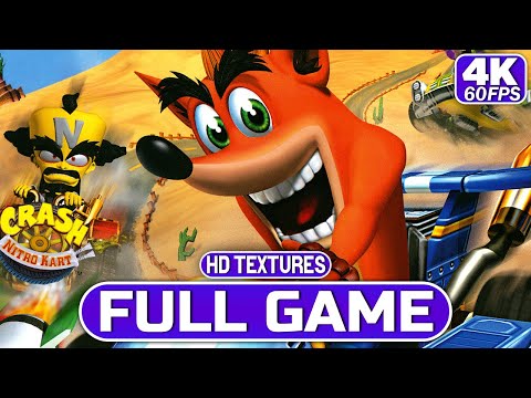 Crash Nitro Kart - Full Game Walkthrough Crash Team (4K 60FPS)