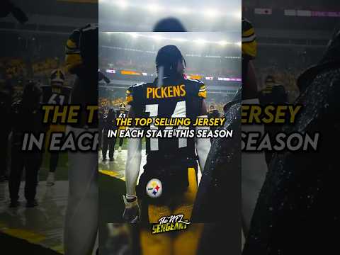 The Top Selling Jersey in Each State #shorts