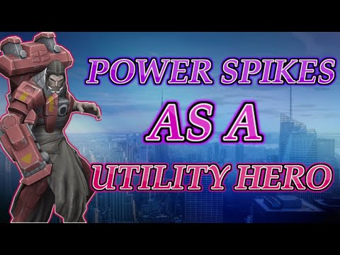 HOW TO USE POWER SPIKES AS UTILITY HEROES TO ONE BURST ENEMIES - VAINGLORY 5V5 ARDAN GAMEPLAY