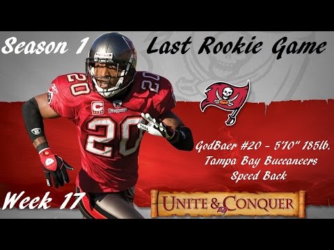 Madden 15 - HB Player Franchise S1 W17 : Last Rookie Game