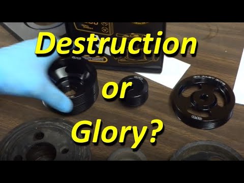 Will Lightweight Pulleys Destroy My Engine?!?!?!?