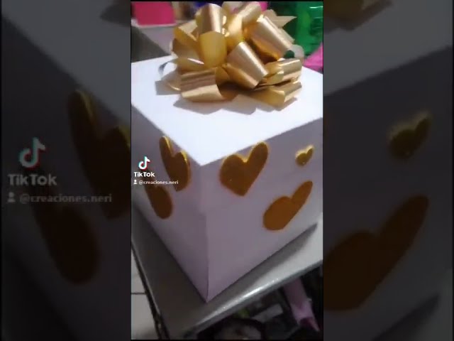 Vídeo relacionado con Ideen mit Herz Cajas de regalo con tapa | Cajas de cartón | 12 tamaños diferentes | 6 colores | Cuadradas y encajables | Grandes a pequeñas | Cartón | Ideal para cumpleaños y regalos